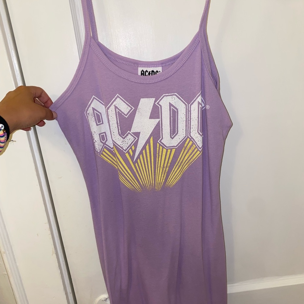 AC/DC body con mini dress